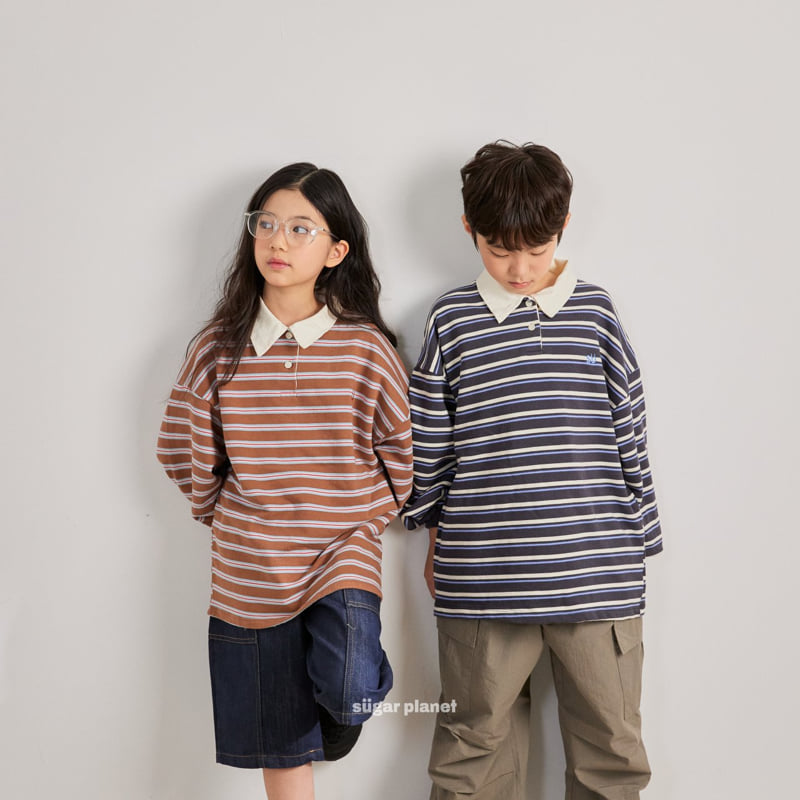Sugar Planet - Korean Children Fashion - #prettylittlegirls - SU Rugby Tee - 10