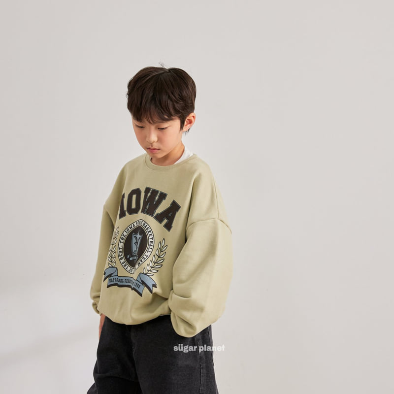 Sugar Planet - Korean Children Fashion - #prettylittlegirls - Iowa Sweatshirt - 6