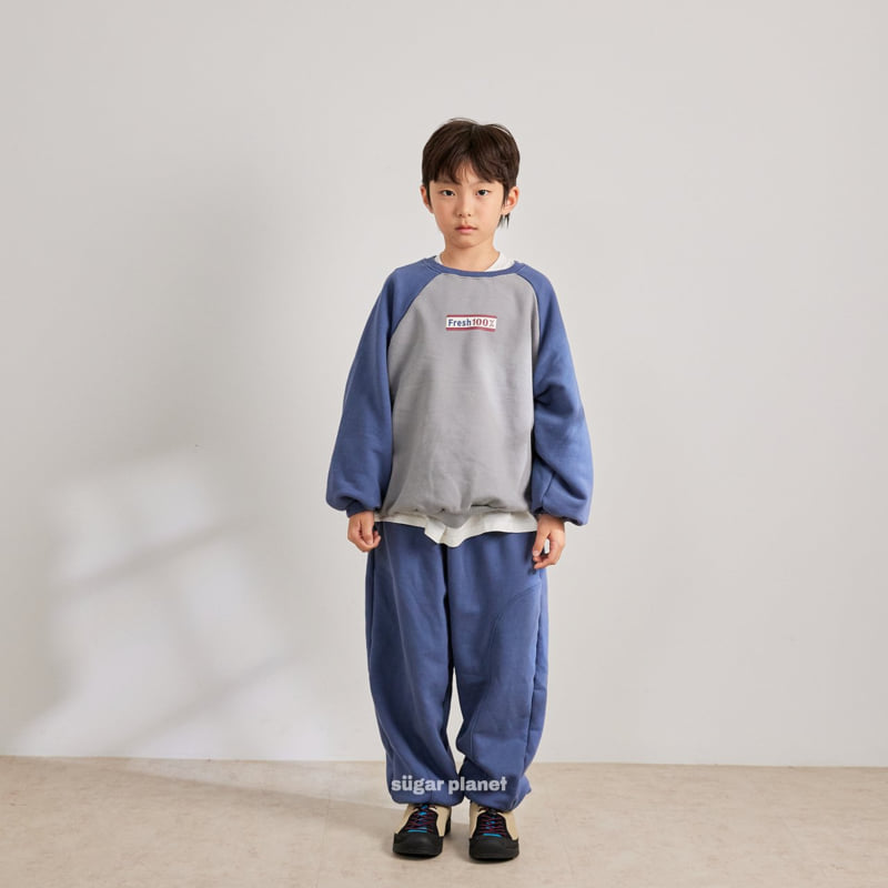 Sugar Planet - Korean Children Fashion - #stylishchildhood - Fresh Raglan Sweatshirt - 5