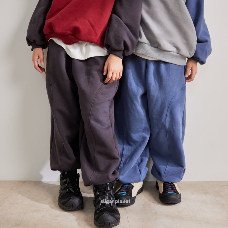 Sugar Planet - Korean Children Fashion - #stylishchildhood - Jogging Panel Joggers - 3