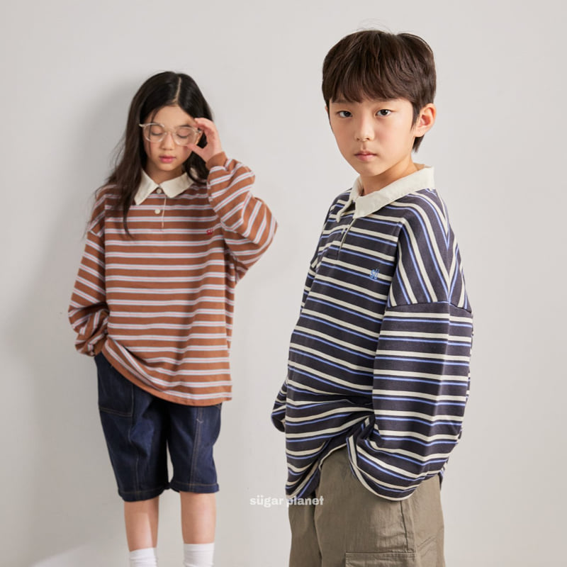 Sugar Planet - Korean Children Fashion - #todddlerfashion - SU Rugby Tee - 11