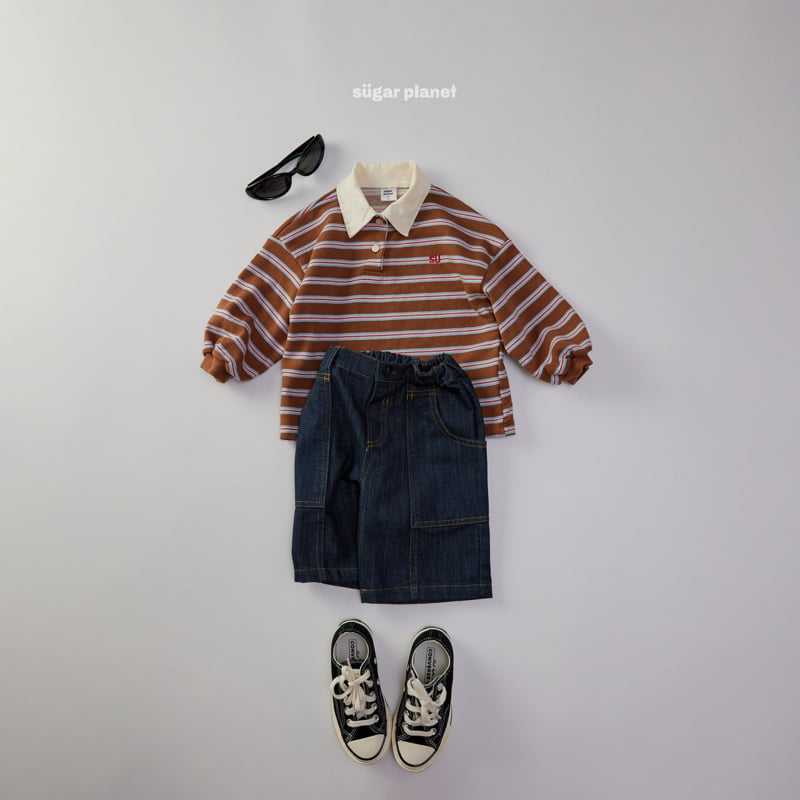 Sugar Planet - Korean Children Fashion - #toddlerclothing - SU Rugby Tee - 12