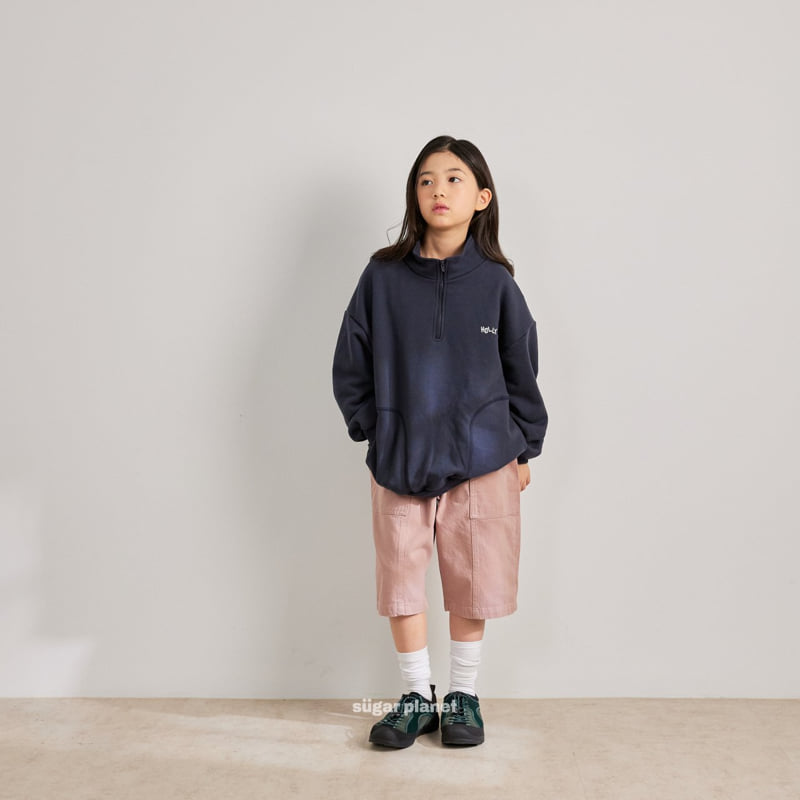 Sugar Planet - Korean Children Fashion - #toddlerclothing - Hollywood Half Zip-up - 9