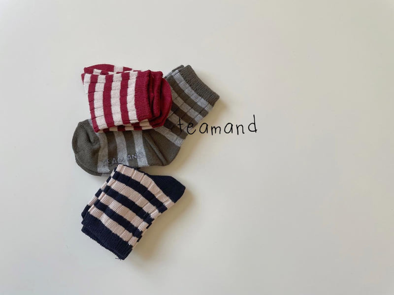 Teamand - Korean Children Fashion - #childofig - Papillon Socks Set