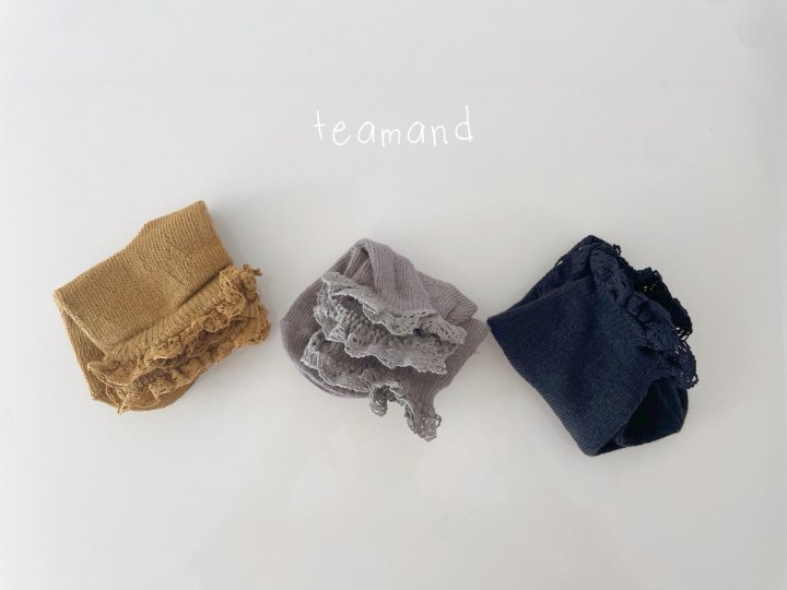 Teamand - Korean Children Fashion - #fashionkids - Eyelet Lace Socks Set - 8