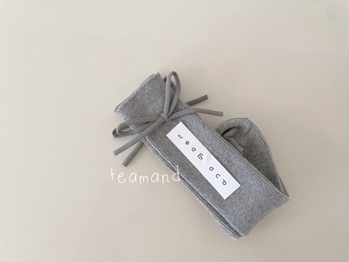 Teamand - Korean Children Fashion - #kidsstore - Bonbon Ribbon Knee Socks - 9