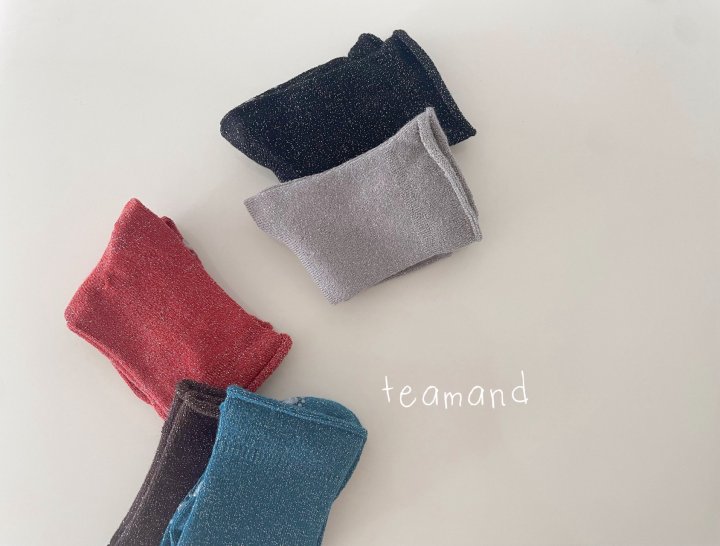 Teamand - Korean Children Fashion - #magicofchildhood - Dark Pearl Socks Set - 3