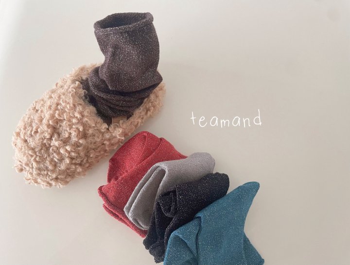 Teamand - Korean Children Fashion - #magicofchildhood - Dark Pearl Socks Set - 4