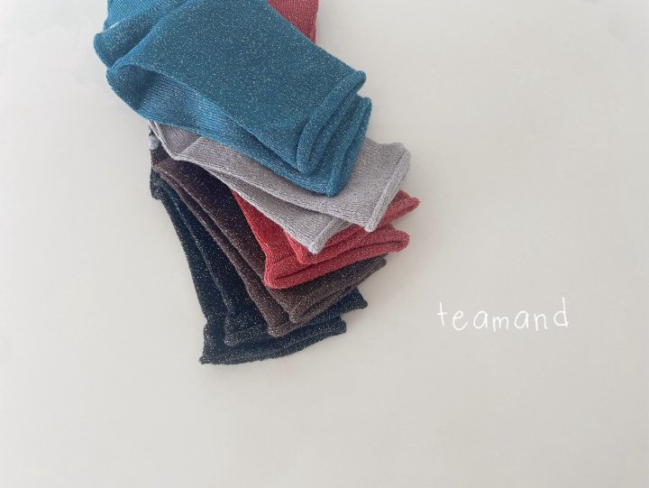 Teamand - Korean Children Fashion - #todddlerfashion - Dark Pearl Socks Set - 6