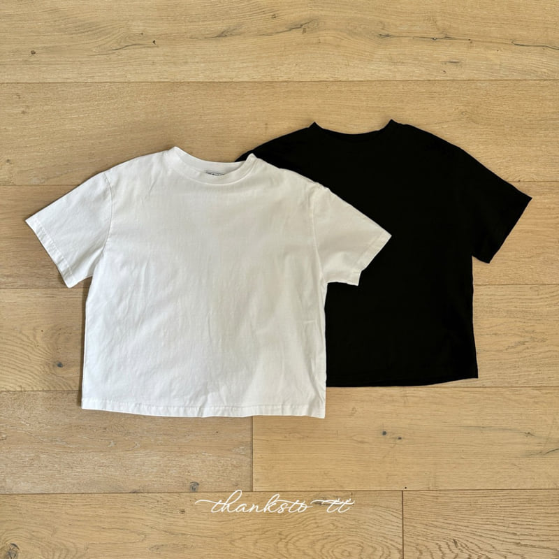 Thanksto TT - Korean Children Fashion - #childrensboutique - TT Short Sleeve Tee