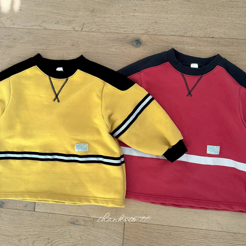 Thanksto TT - Korean Children Fashion - #childrensboutique - Bound Sweatshirt - 2