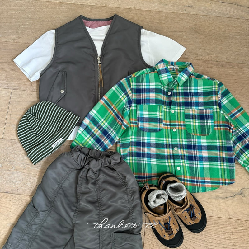 Thanksto TT - Korean Children Fashion - #designkidswear - TT Short Sleeve Tee - 2