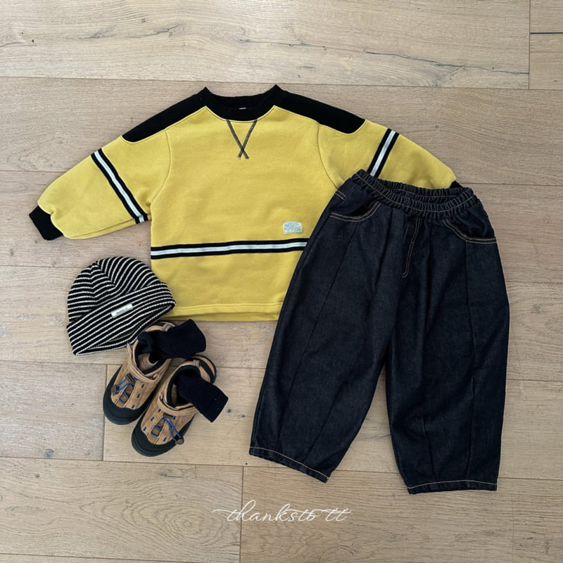 Thanksto TT - Korean Children Fashion - #designkidswear - Bound Sweatshirt - 3