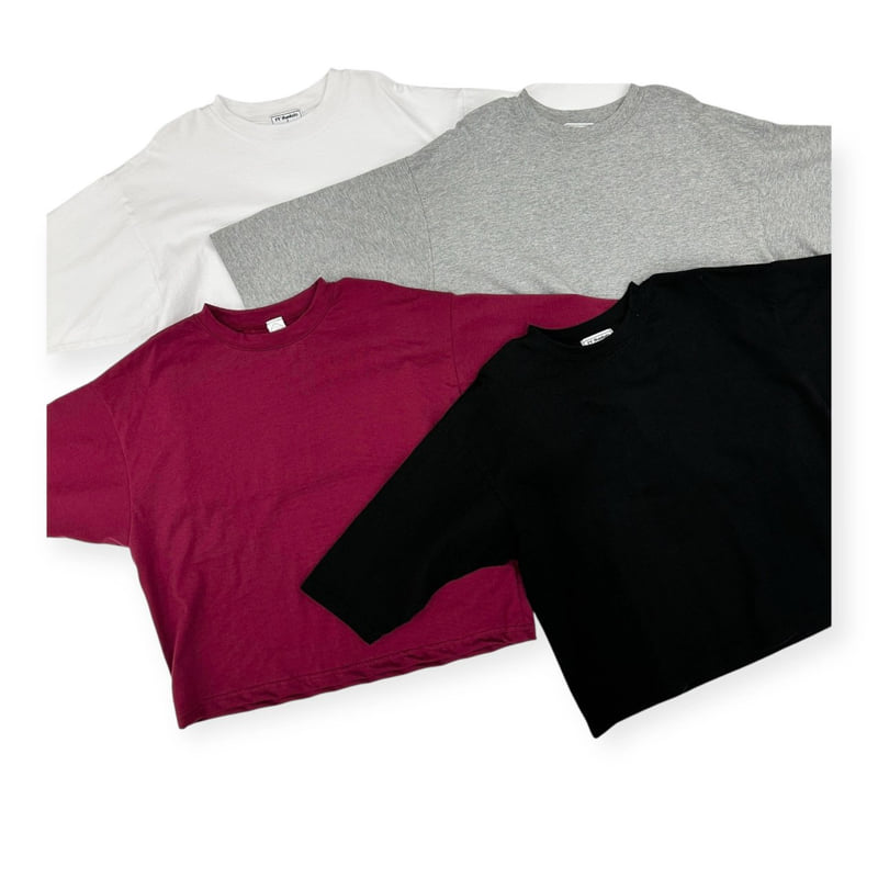 Thanksto TT - Korean Children Fashion - #discoveringself - Oversized Tee - 7