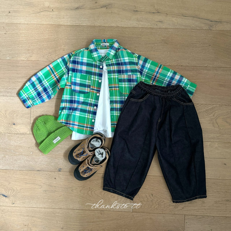 Thanksto TT - Korean Children Fashion - #discoveringself - New Pizza Pants - 4