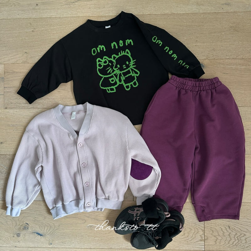 Thanksto TT - Korean Children Fashion - #littlefashionista - Folk Crew Pants - 2