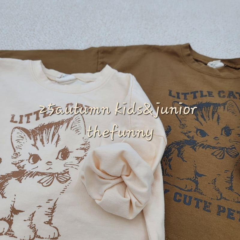 The Funny - Korean Children Fashion - #Kfashion4kids - Cats Tee - 12