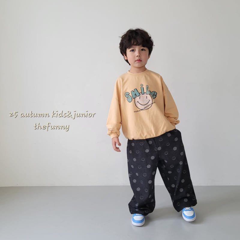 The Funny - Korean Children Fashion - #Kfashion4kids - Smile Sweatshirt - 10