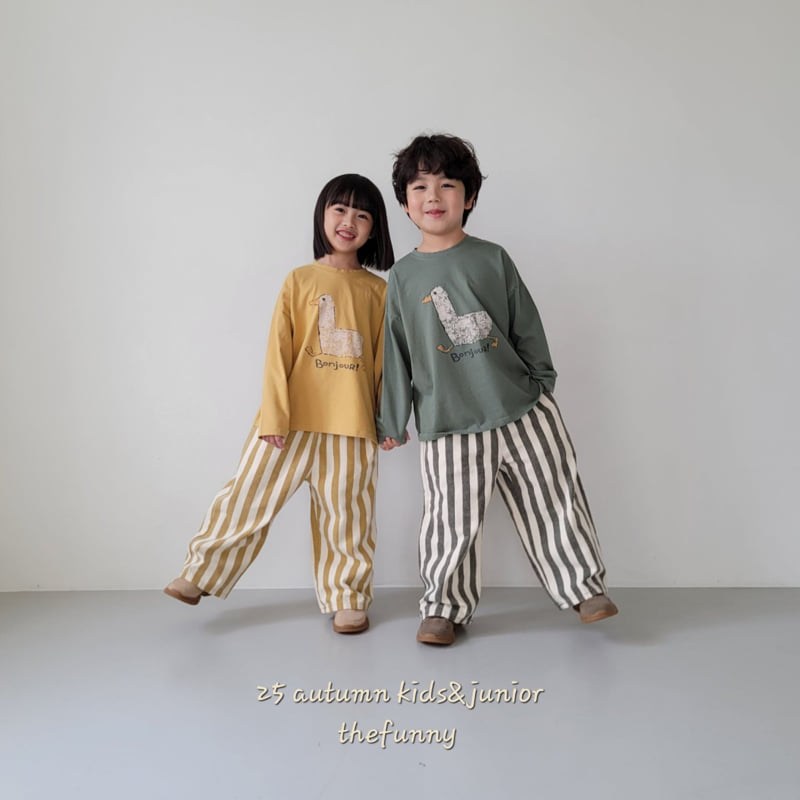 The Funny - Korean Children Fashion - #Kfashion4kids - Bonjour Duck Tee - 3