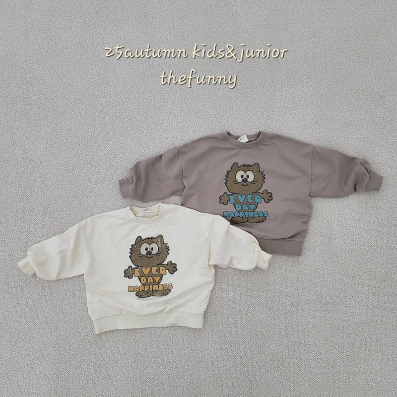 The Funny - Korean Children Fashion - #Kfashion4kids - Meow Sweatshirt