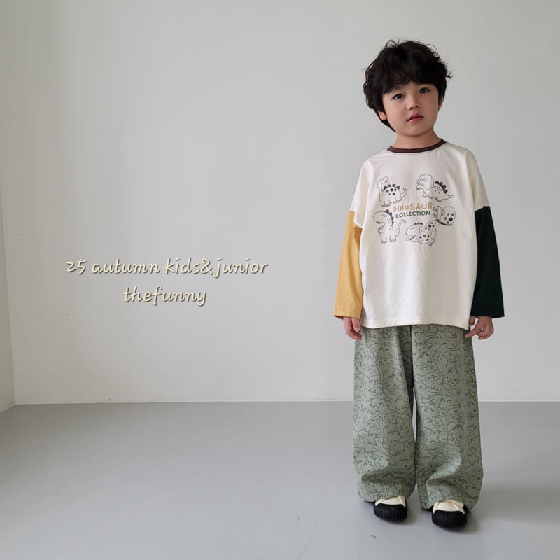 The Funny - Korean Children Fashion - #childofig - Dino Tee - 10