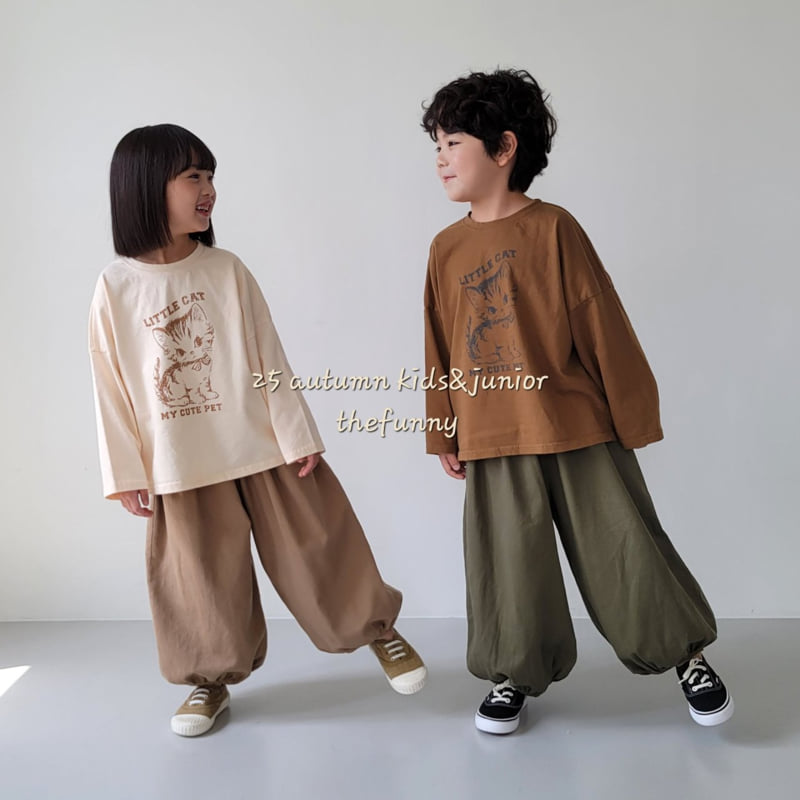 The Funny - Korean Children Fashion - #childofig - Cats Tee - 3