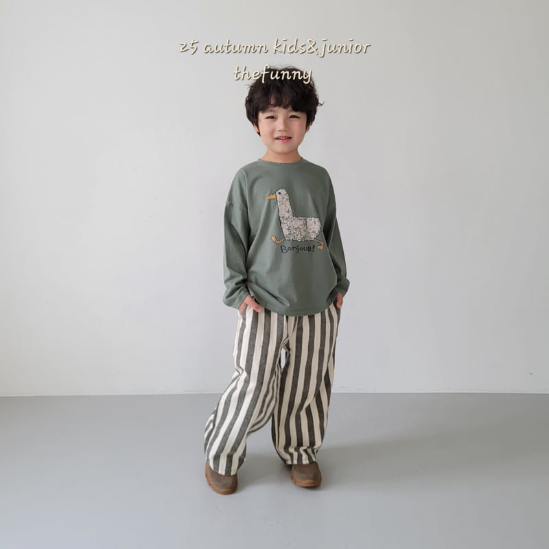 The Funny - Korean Children Fashion - #childofig - Bonjour Duck Tee - 11