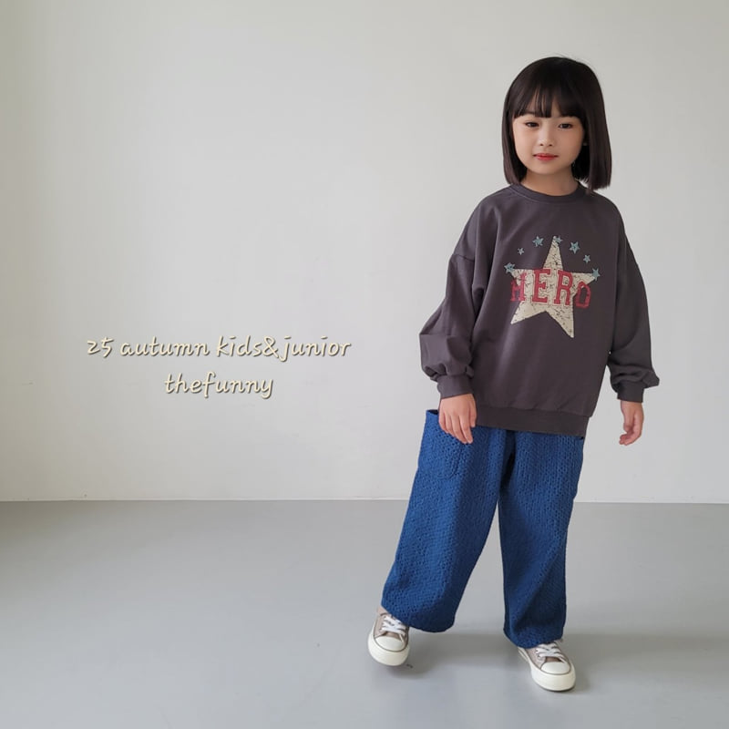 The Funny - Korean Children Fashion - #childrensboutique - Waffle Denim Pants (Soft) - 10