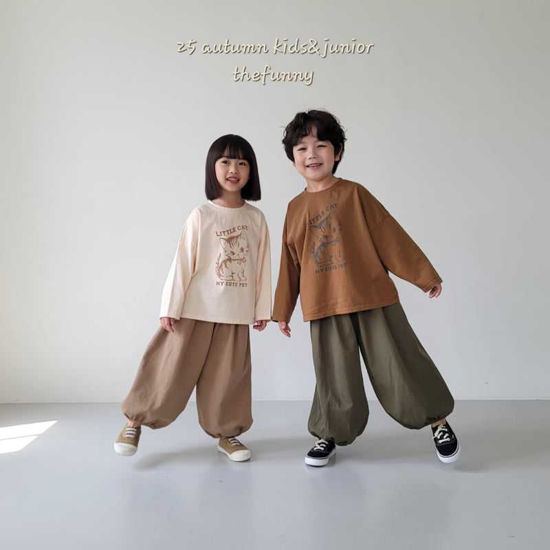 The Funny - Korean Children Fashion - #childrensboutique - Cats Tee - 5