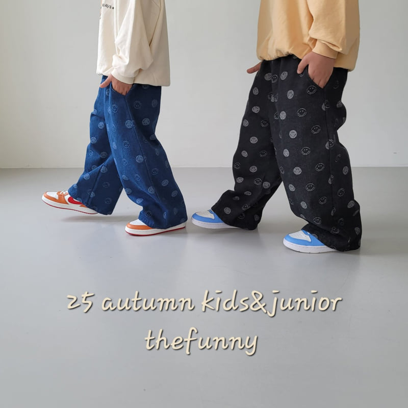 The Funny - Korean Children Fashion - #childofig - Round Denim Pants - 4