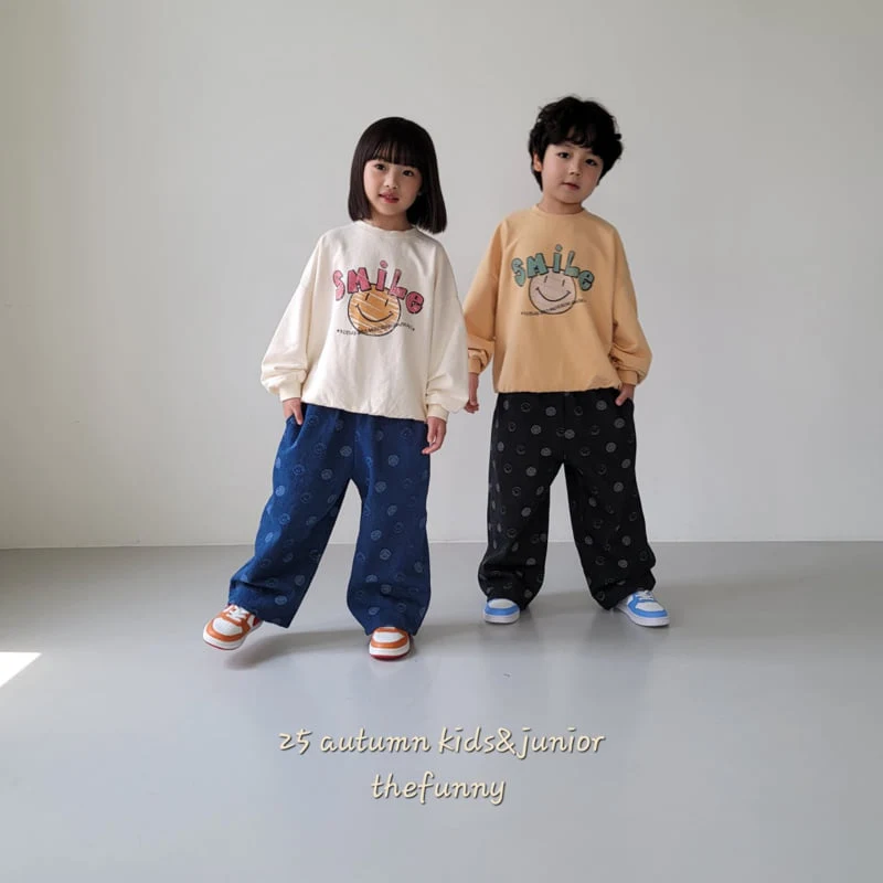 The Funny - Korean Children Fashion - #childrensboutique - Smile Sweatshirt - 4