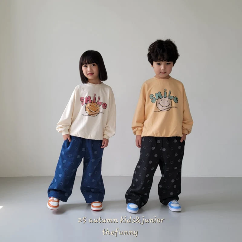 The Funny - Korean Children Fashion - #discoveringself - Smile Sweatshirt - 5