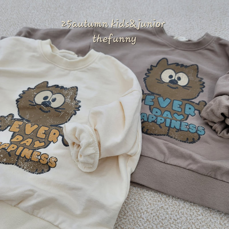 The Funny - Korean Children Fashion - #discoveringself - Meow Sweatshirt - 12