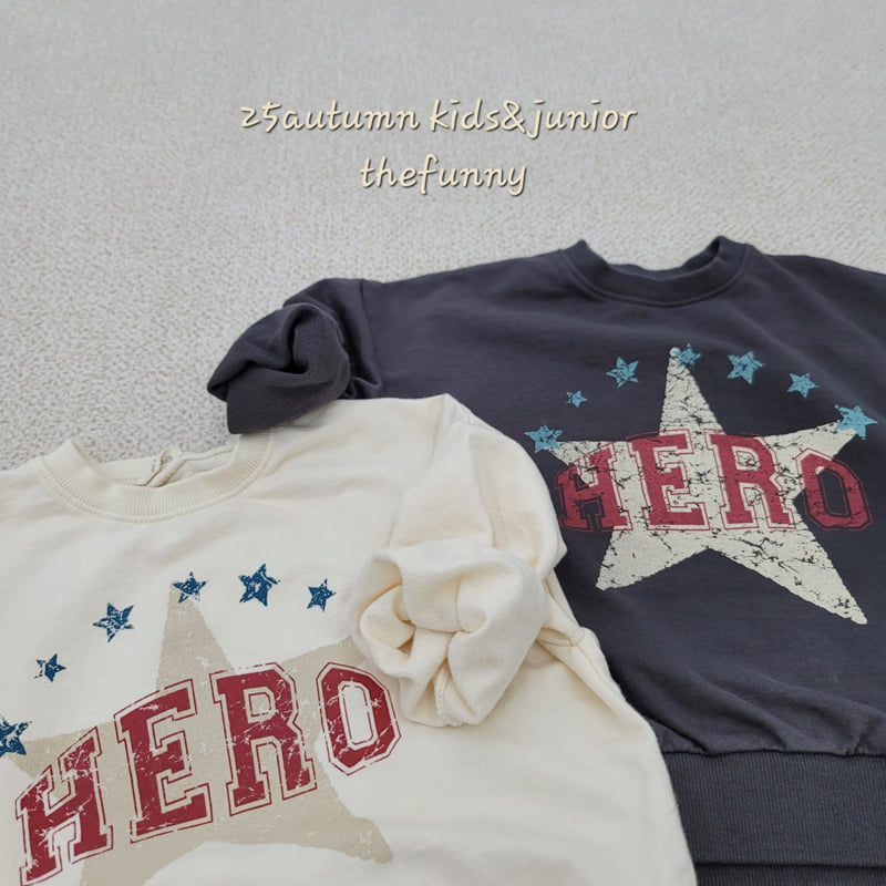 The Funny - Korean Children Fashion - #fashionkids - Hero Sweatshirt - 12