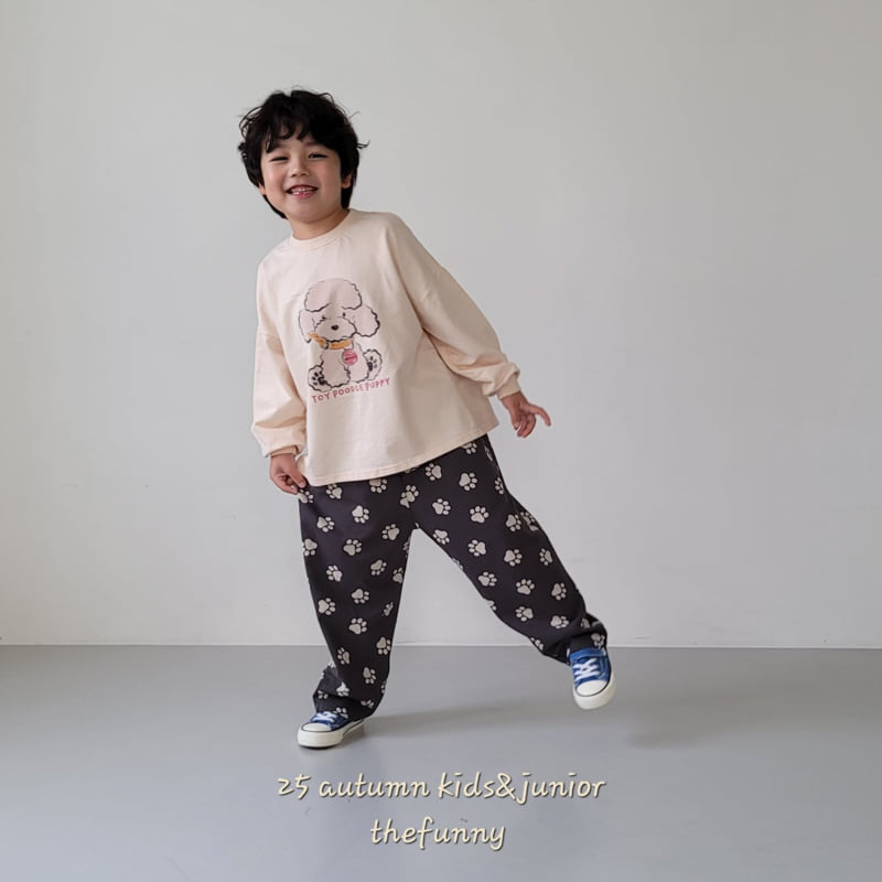 The Funny - Korean Children Fashion - #fashionkids - Poodle Fleece Tee - 9