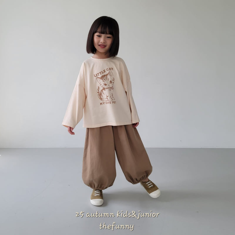 The Funny - Korean Children Fashion - #kidsshorts - Cats Tee - 9