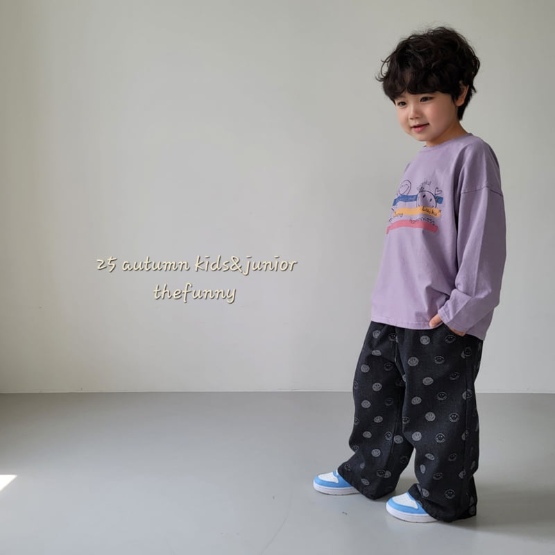 The Funny - Korean Children Fashion - #kidsshorts - Round Denim Pants - 8