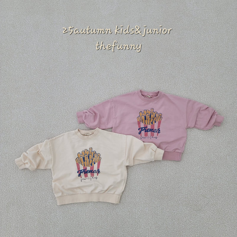 The Funny - Korean Children Fashion - #kidsshorts - French Sweatshirt