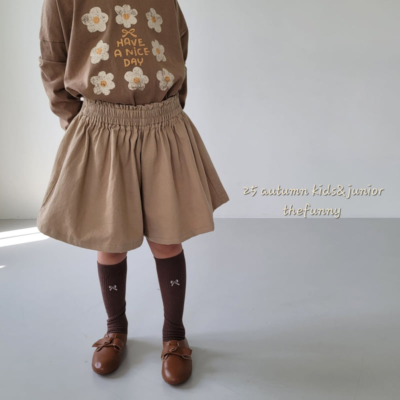 The Funny - Korean Children Fashion - #kidsstore - Culotte Skirt Pants - 7
