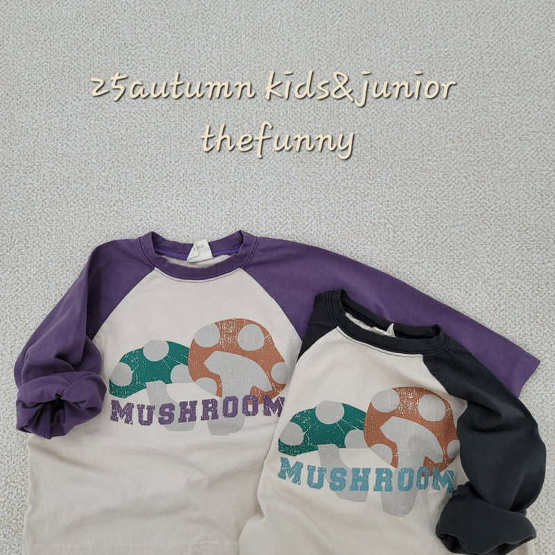 The Funny - Korean Children Fashion - #kidsstore - Mushroom Tee - 12