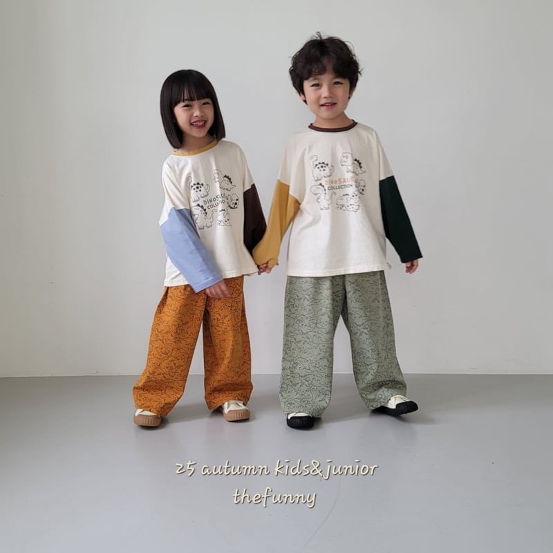 The Funny - Korean Children Fashion - #kidsstore - Dino Pants - 4