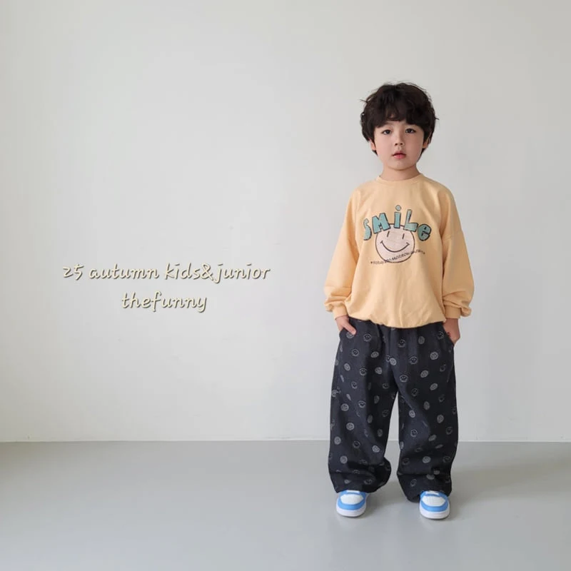 The Funny - Korean Children Fashion - #kidzfashiontrend - Smile Sweatshirt - 9
