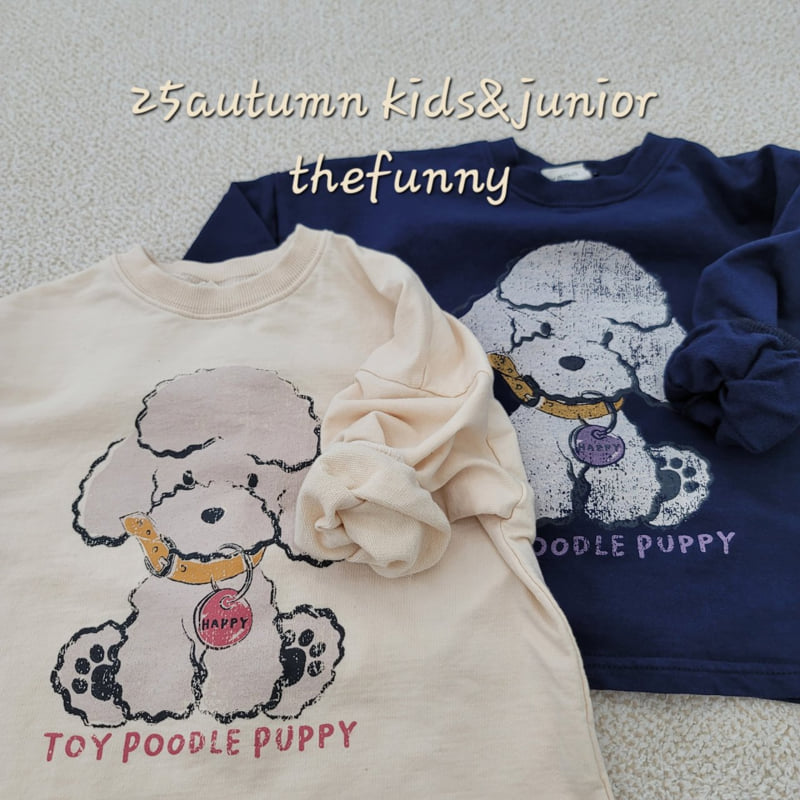 The Funny - Korean Children Fashion - #kidzfashiontrend - Poodle Fleece Tee - 12