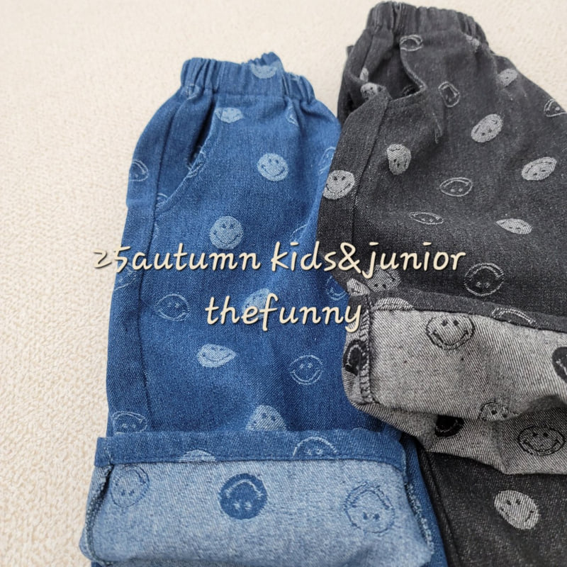 The Funny - Korean Children Fashion - #littlefashionista - Round Denim Pants - 12