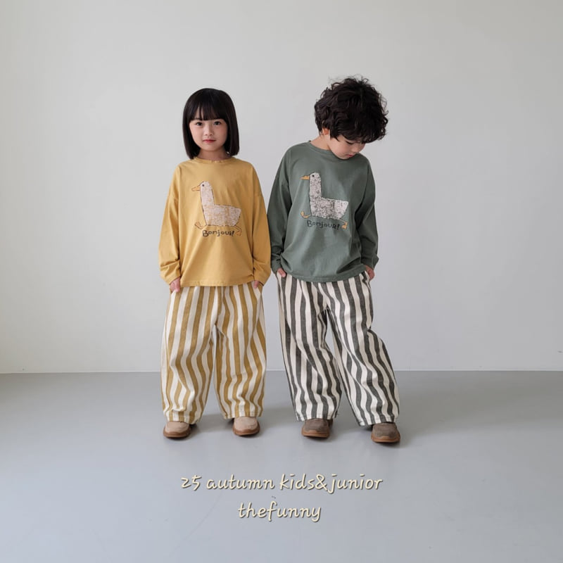 The Funny - Korean Children Fashion - #Kfashion4kids - Bonjour Duck Tee - 4