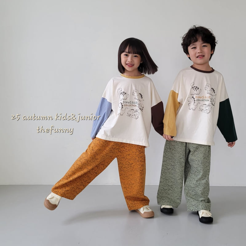 The Funny - Korean Children Fashion - #magicofchildhood - Dino Tee - 6