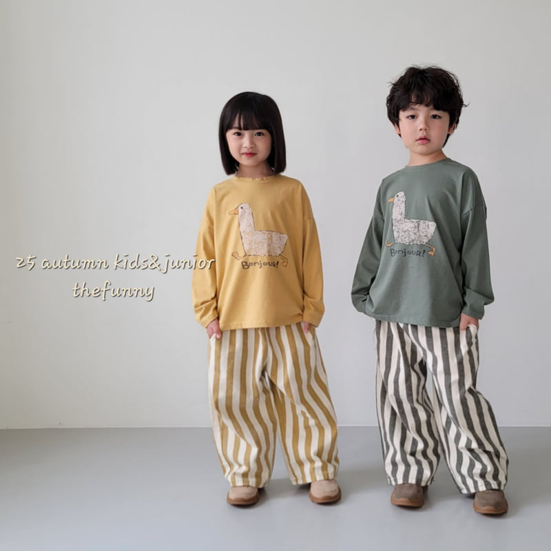 The Funny - Korean Children Fashion - #magicofchildhood - Bonjour Duck Tee - 5