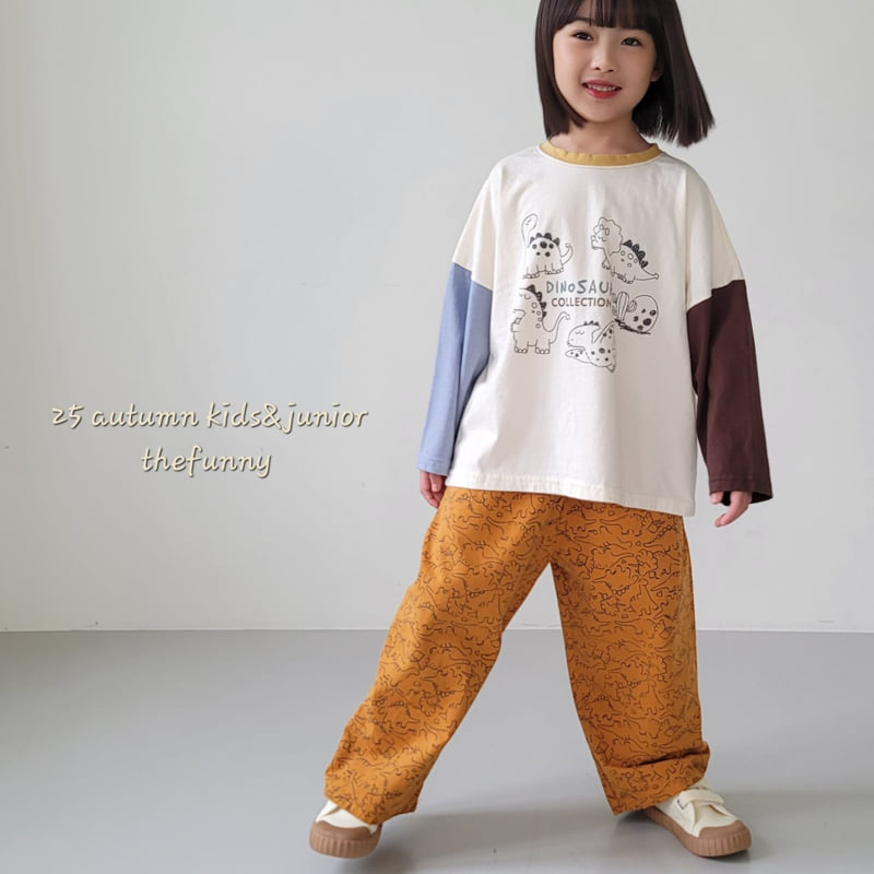 The Funny - Korean Children Fashion - #minifashionista - Dino Tee - 7
