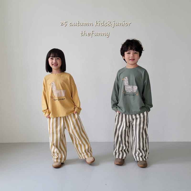 The Funny - Korean Children Fashion - #minifashionista - Bonjour Duck Tee - 6