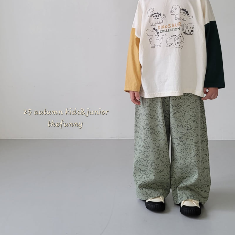The Funny - Korean Children Fashion - #prettylittlegirls - Dino Pants - 9